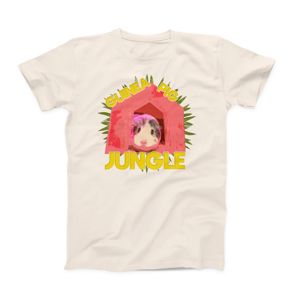 Disco Pig Adult T-Shirt : Guinea Pig Jungle Shirt: Unisex