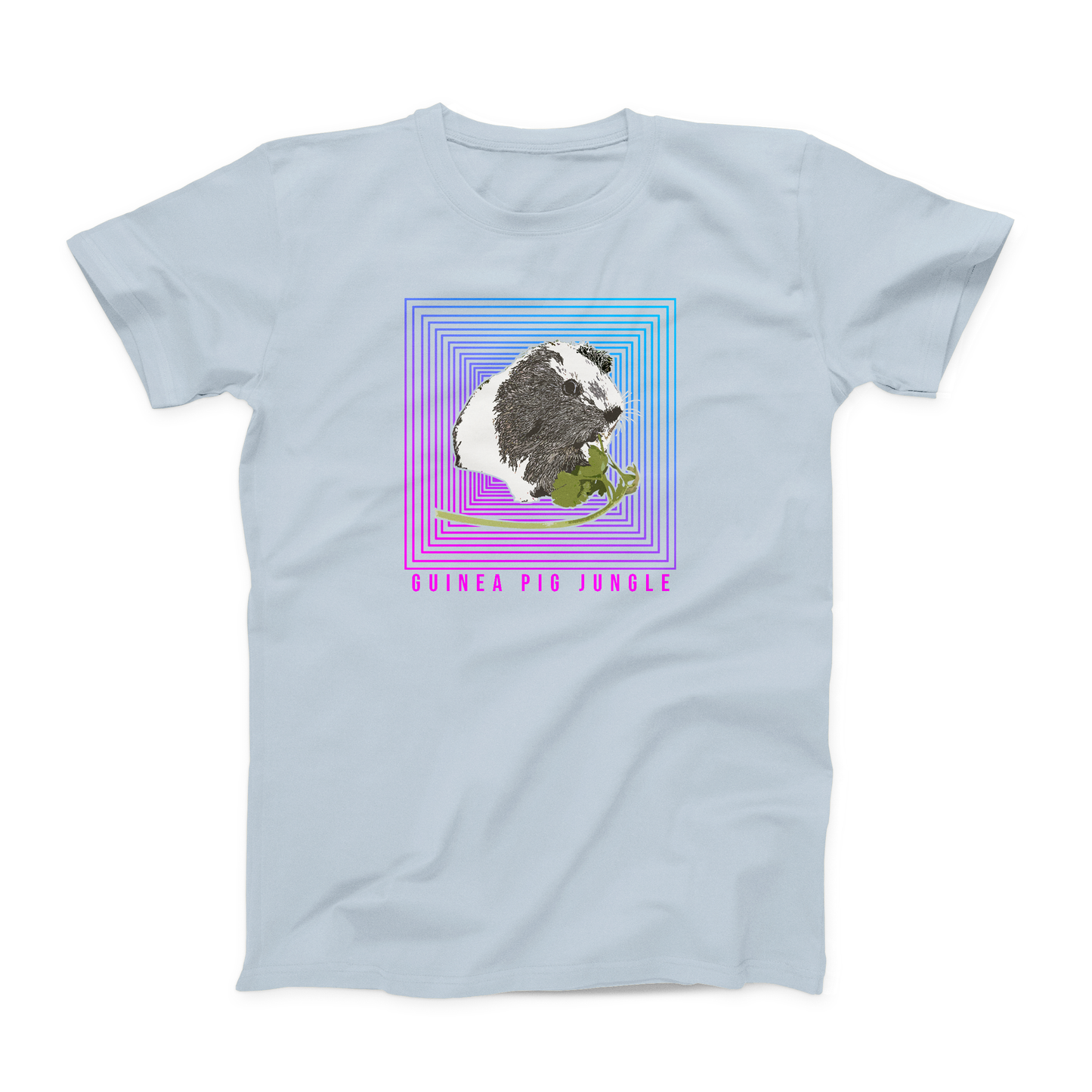 Henry Pickles Adult T-Shirt : Guinea Pig Jungle Shirt: Unisex