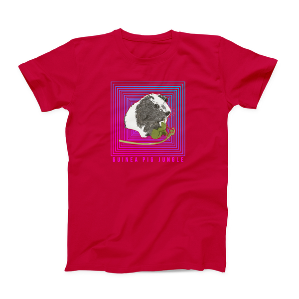 Henry Pickles Adult T-Shirt : Guinea Pig Jungle Shirt: Unisex