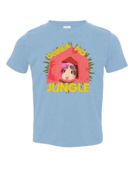 Disco Pig Toddler T-Shirt : Guinea Pig Jungle Shirt